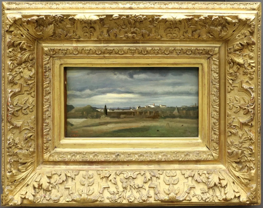 Roomalainen kampanja. Monte Testaccio - Jean-Baptiste Camille Corot