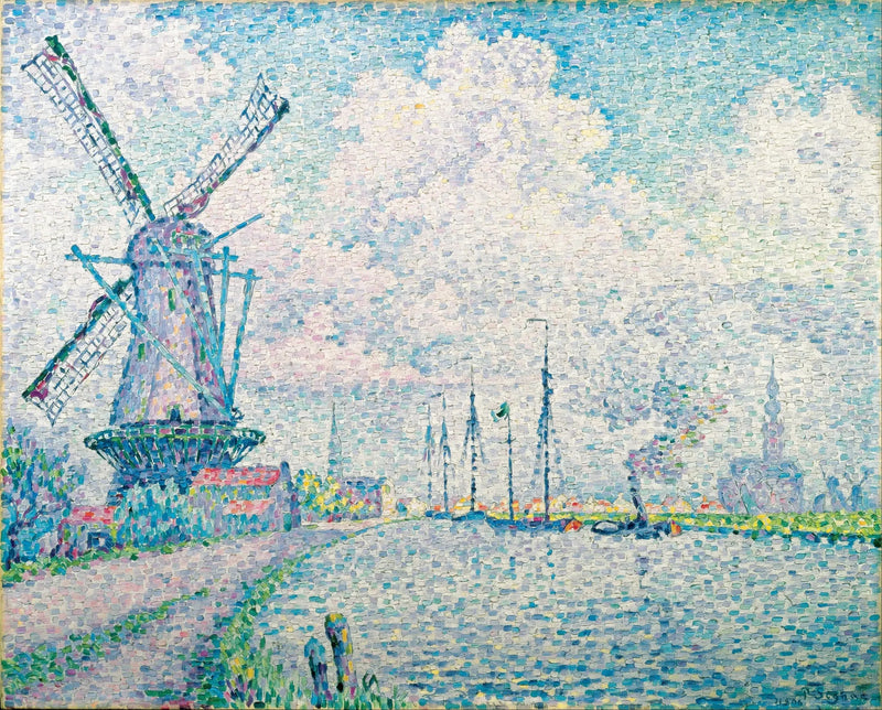 Overschie-kanava - Paul Signac
