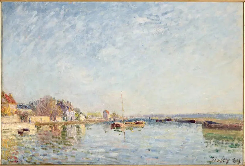 Loing-kanava - Alfred Sisley