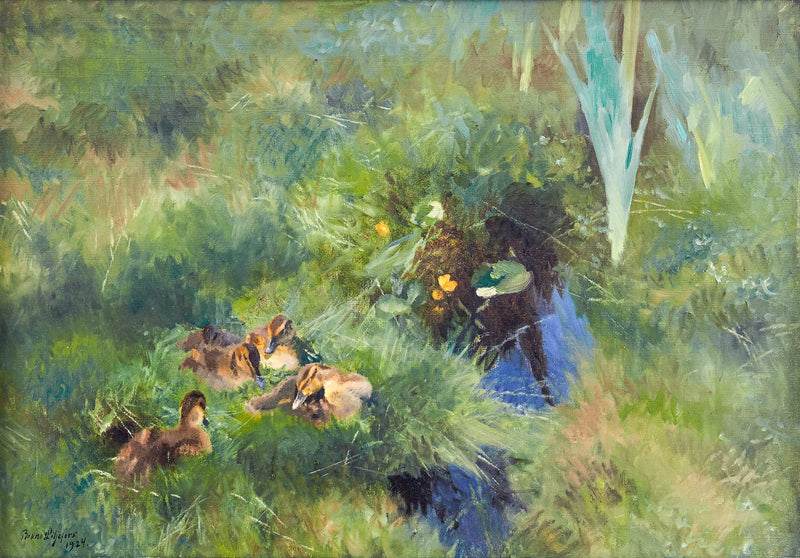 Ankanpoikaset - Bruno Liljefors