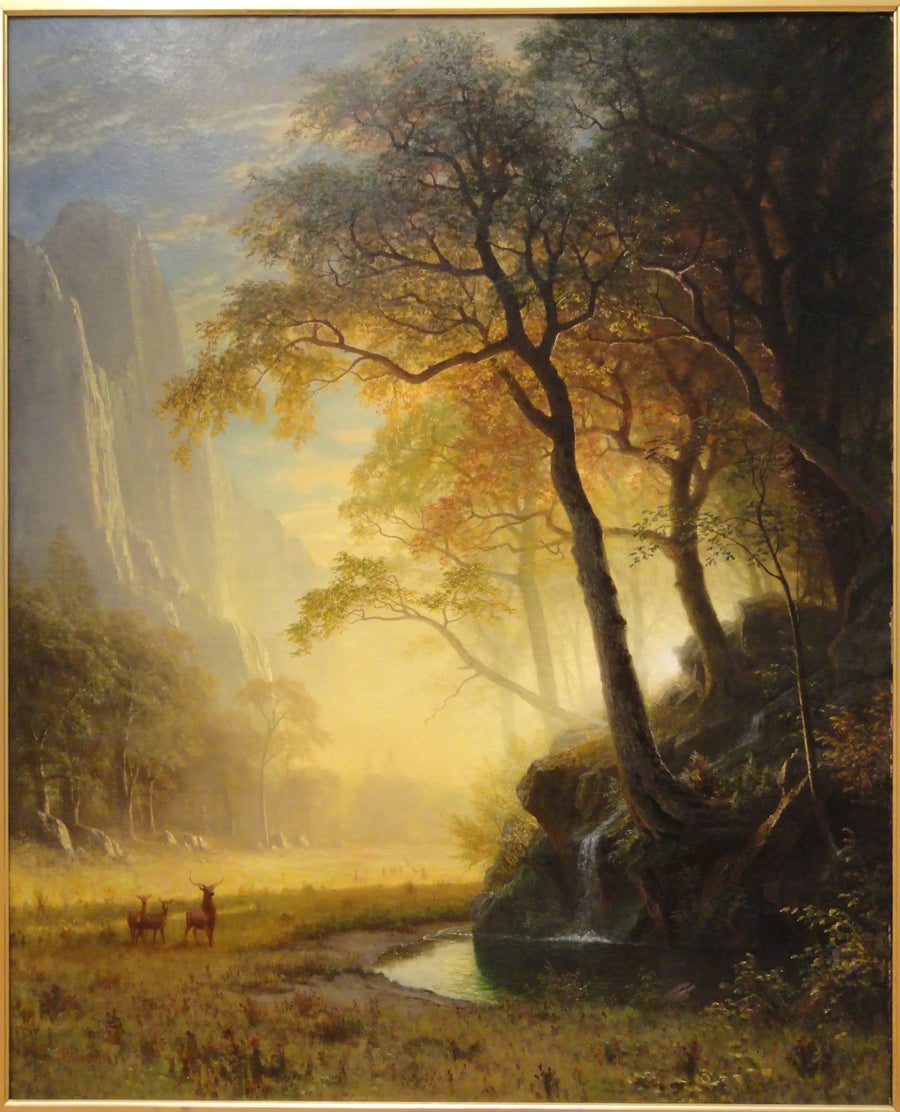 Hetch Hetchyn kanjoni - Albert Bierstadt