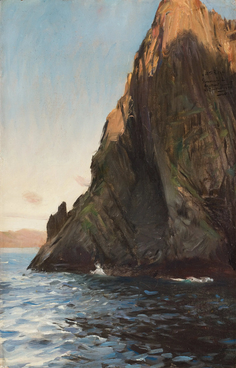 Cap Nord avec le soleil de minuit - Anders Zorn