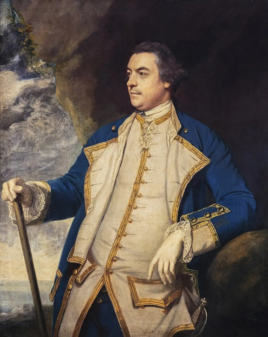 Kapteeni Adam Duncan, myöhemmin amiraali Duncan ja ensimmäinen viscount of Camperdown, 1731 - 1804 - Joshua Reynolds