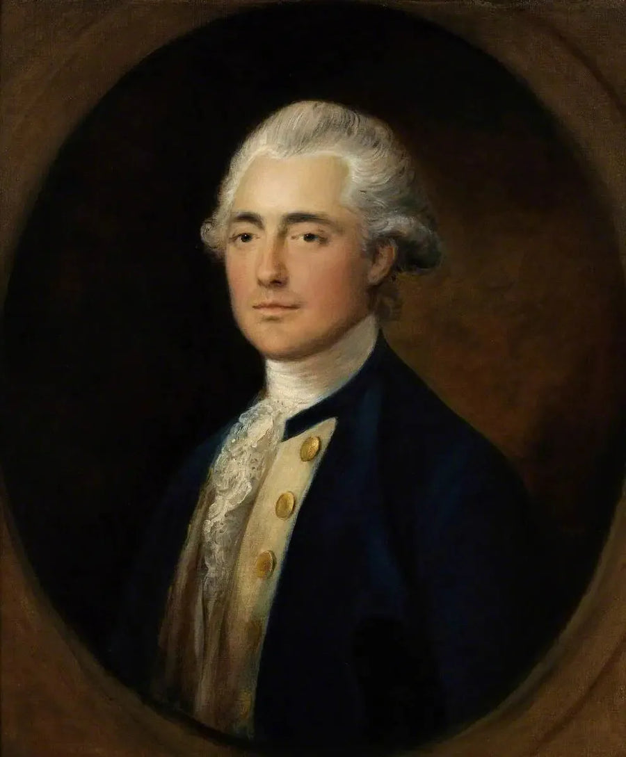 Kapteeni Hon. John Whitmore Chetwynd (1754-1788), hyväksytty sairaanhoitaja - Thomas Gainsborough