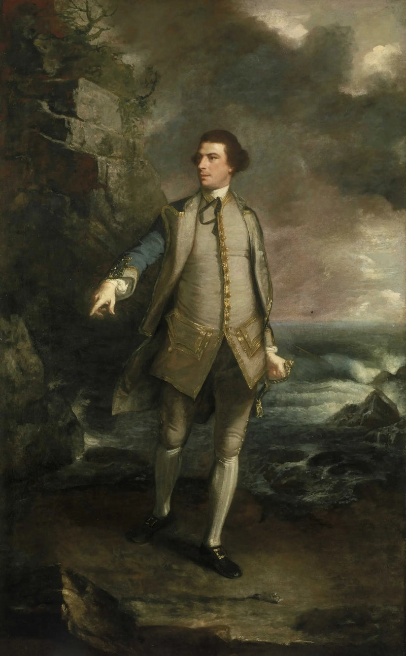 Kapteeni kunnioitettava Augustus Keppel, 1725-1786 - Joshua Reynolds