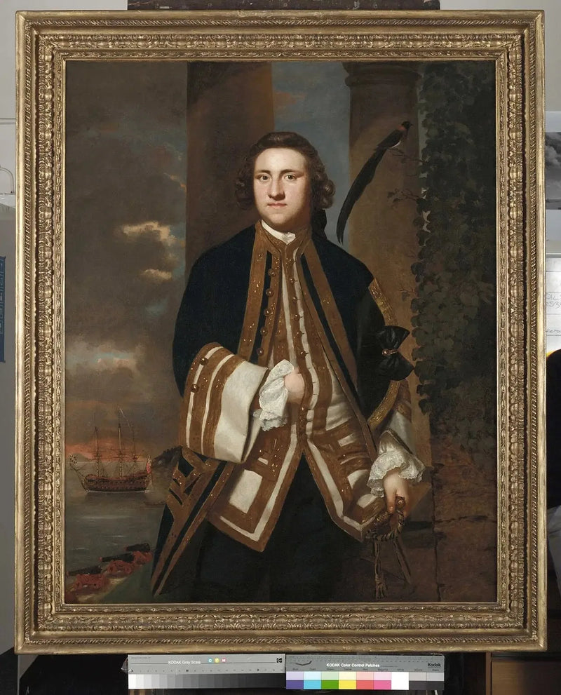 Kapteeni kunnianarvoisa George Edgcumbe, 1720-1795 - Joshua Reynolds