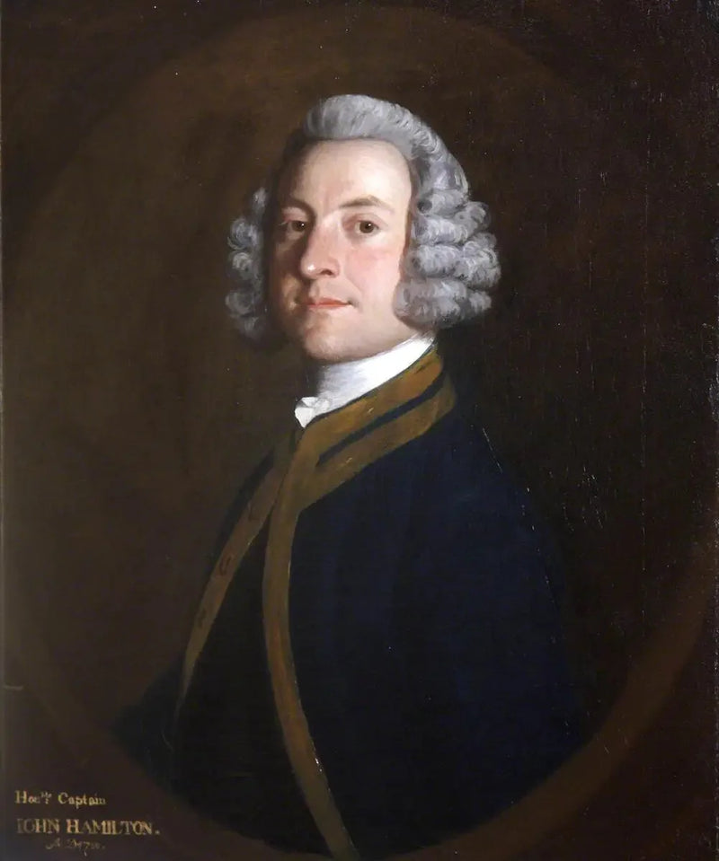 Kapteeni kunnioitettava John Hamilton (1714–1755) - Joshua Reynolds