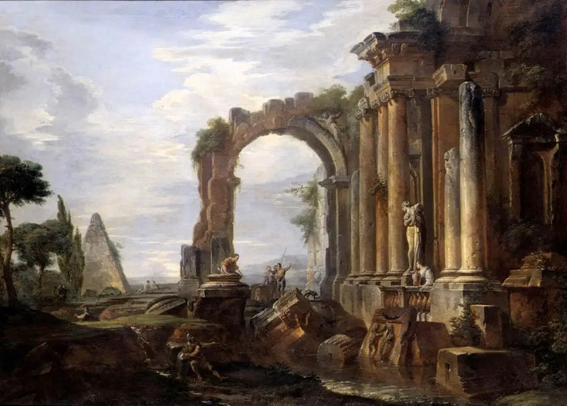 Klassinen raunioiden capriccio - Giovanni Paolo Panini