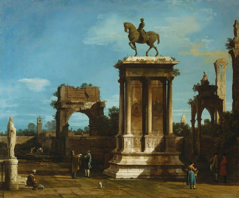 Colleoni-muistomerkki Caprice - Canaletto