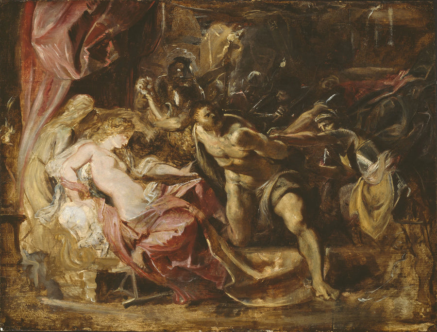 La capture de Samson - Peter Paul Rubens
