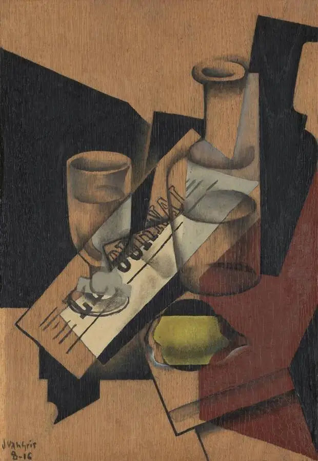 Karahvi ja sitruuna - Juan Gris