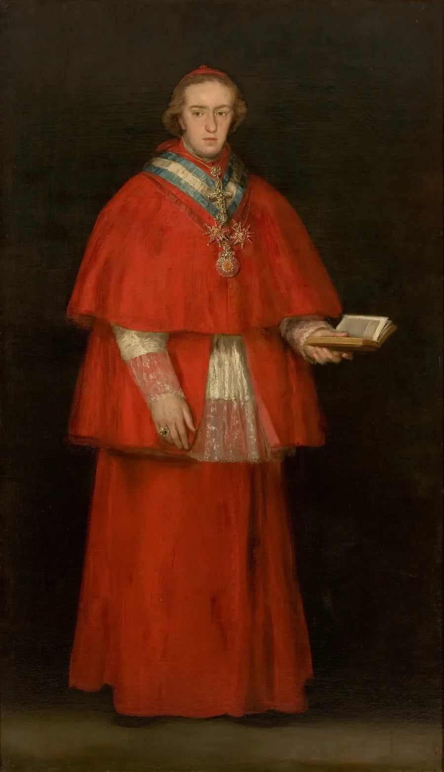 Kardinaali Luis María de Borbón ja Vallabriga - Francisco de Goya