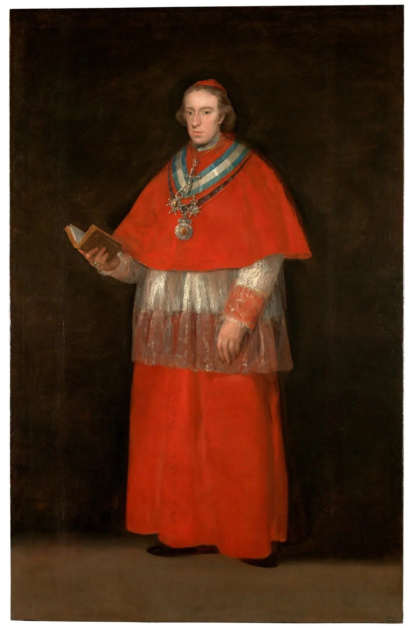 Kardinaali Luis María de Borbón ja Vallabriga - Francisco de Goya