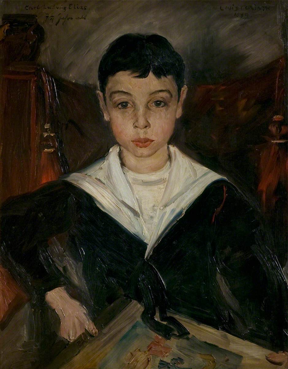 Carl Ludwig Elias, 7 ja 1/4-vuotias - Lovis Corinth