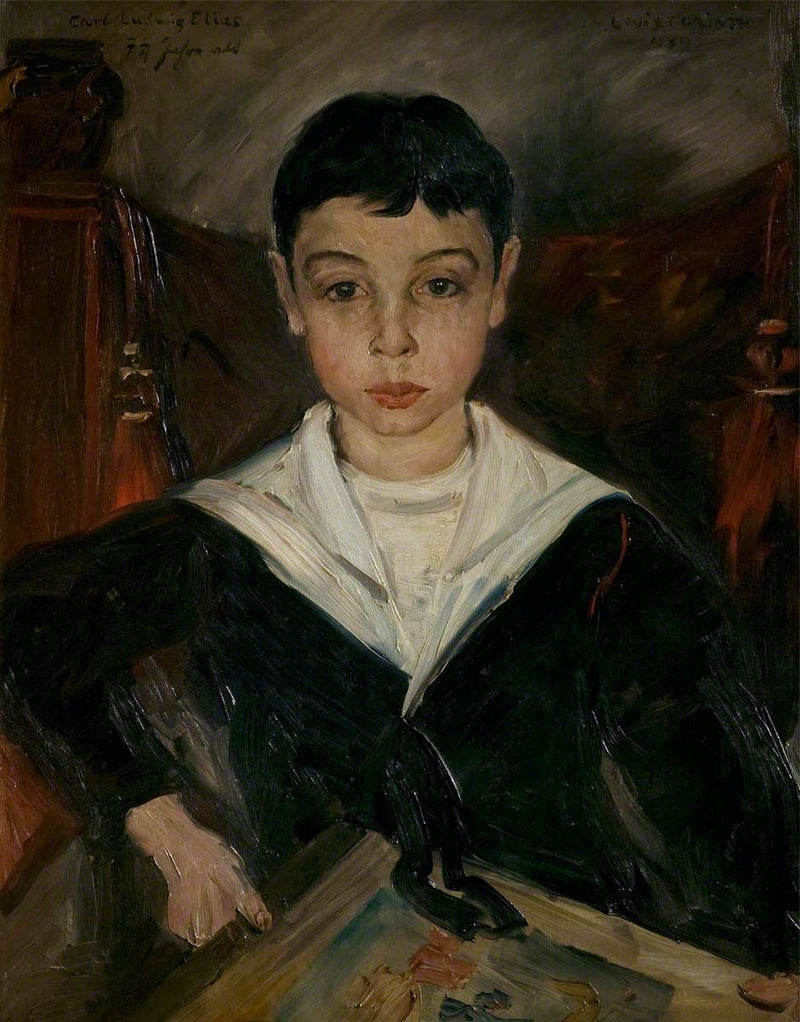 Carl Ludwig Elias, 7 ja 1/4-vuotias - Lovis Corinth