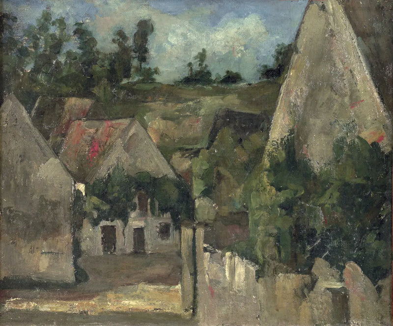 Rémy-kadun risteys Auvers-sur-Oisessa - Paul Cézanne