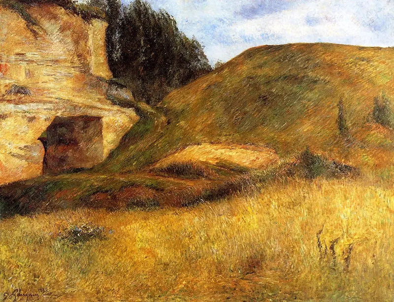 Carrière Pontoisen ympäristössä - Paul Gauguin