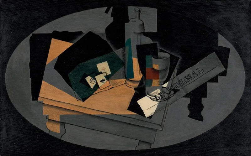 Korttipelit ja siphon - Juan Gris