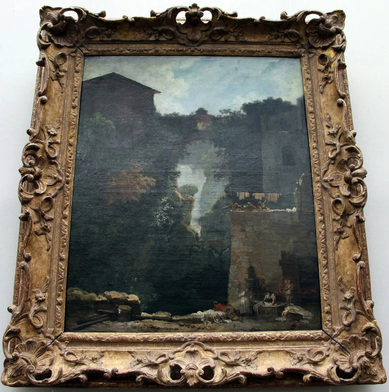 Tivolin vesiputoukset - Jean-Honoré Fragonard