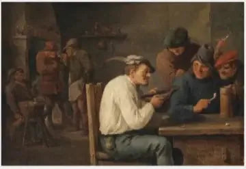 Hustle lippis - David Teniers nuorempi