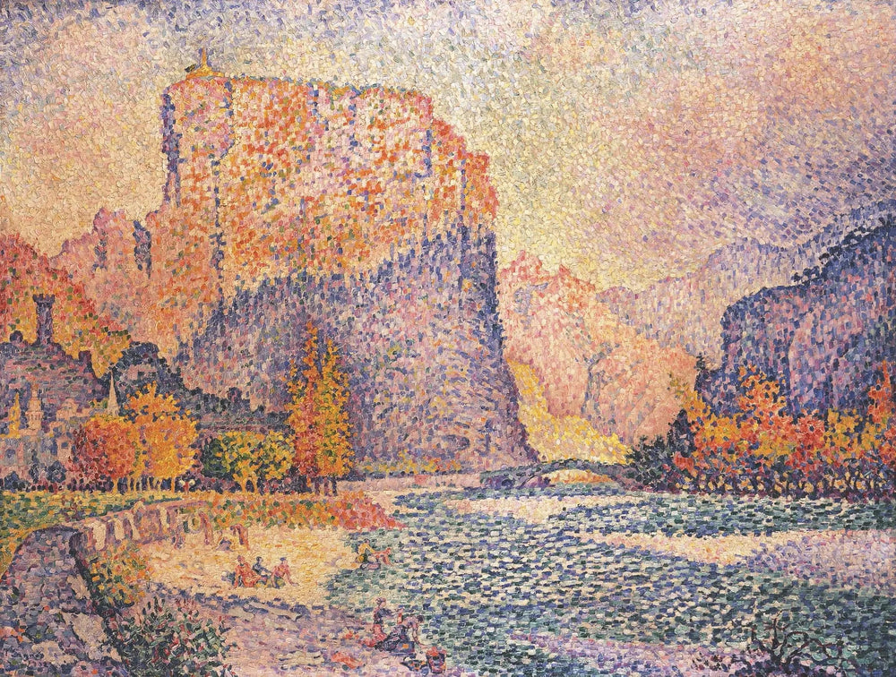 Castellane - Paul Signac image 1 tableau peint à l’huile sur toile