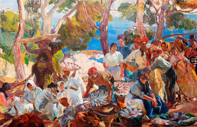 Katalonia. Kala - Joaquín Sorolla