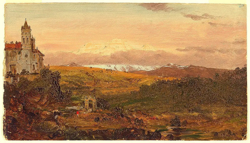 Katedraali, Chillo, Ecuador - Frederic Edwin Church