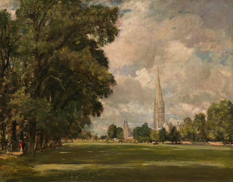 Salisburyin katedraali Lower Marsh Closesta - John Constable