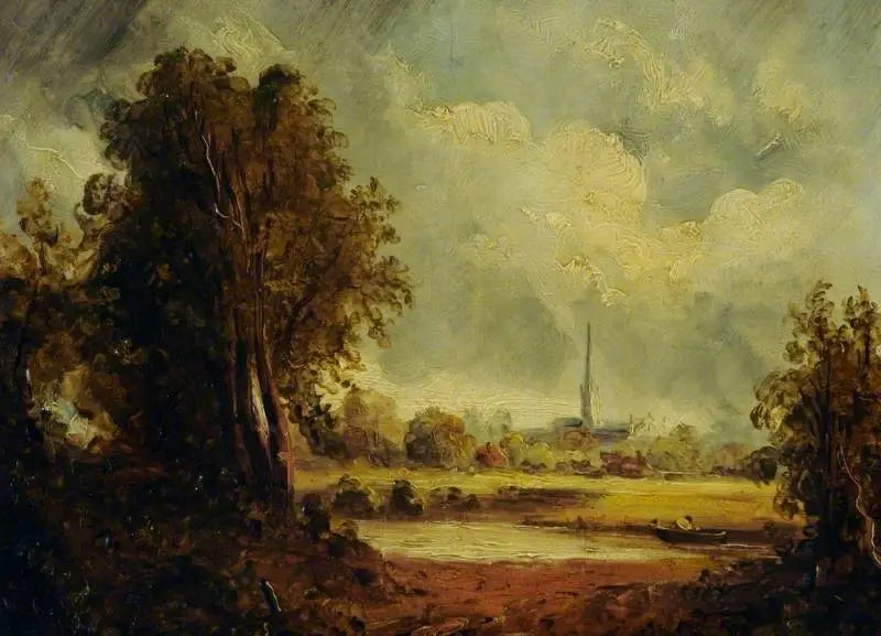 Salisburyin katedraali, Wiltshire - John Constable