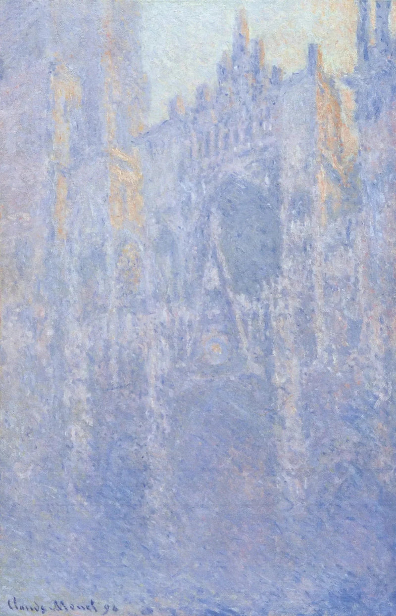 Rouenin katedraali, aamusumu W1352 - Claude Monet