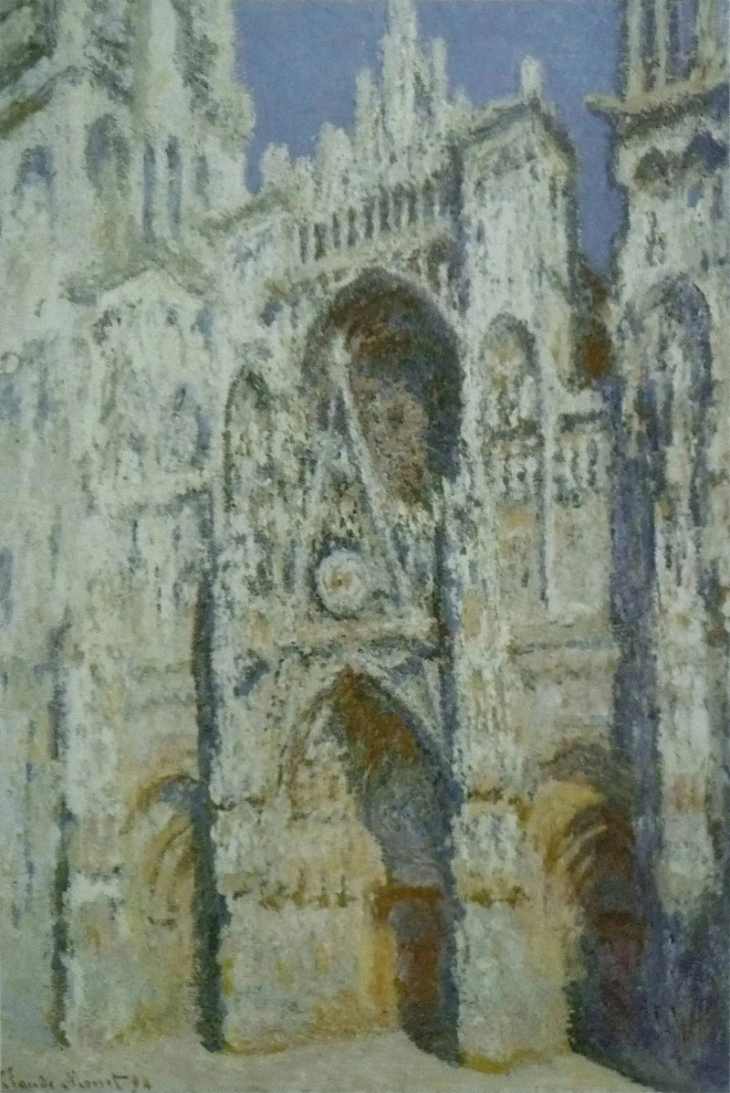 Rouenin katedraali, täysi aurinko W1360 - Claude Monet
