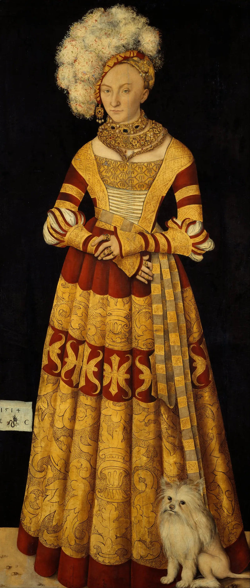 Catherine de Mecklembourg (1487-1561) - Lucas Cranach vanhempi
