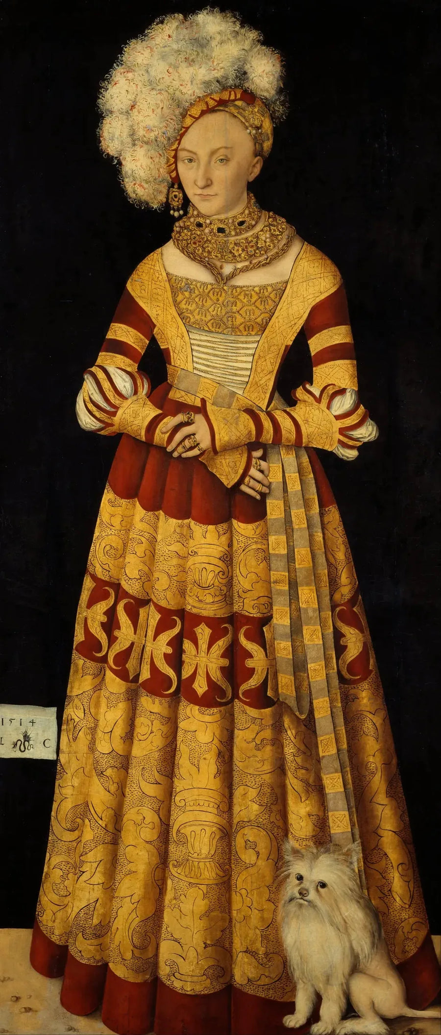 Catherine de Mecklembourg (1487-1561) - Lucas Cranach vanhempi