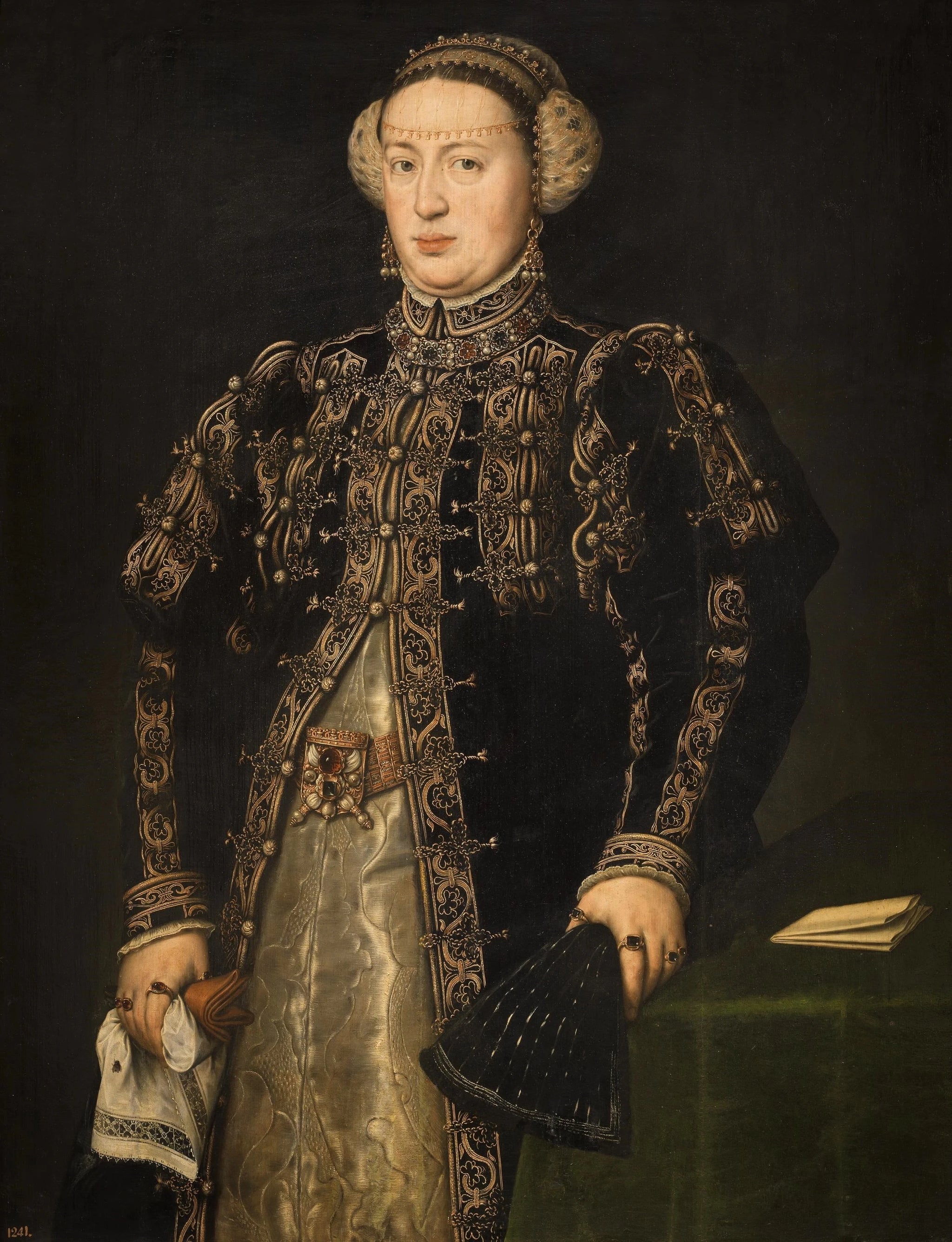 Catherine de Habsbourg, épouse du roi Jean III du Portugal - Antonio Moro