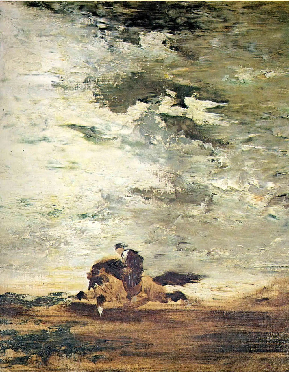 Cavalier - Gustave Moreau image 1 copie peinte à la main à l’huile