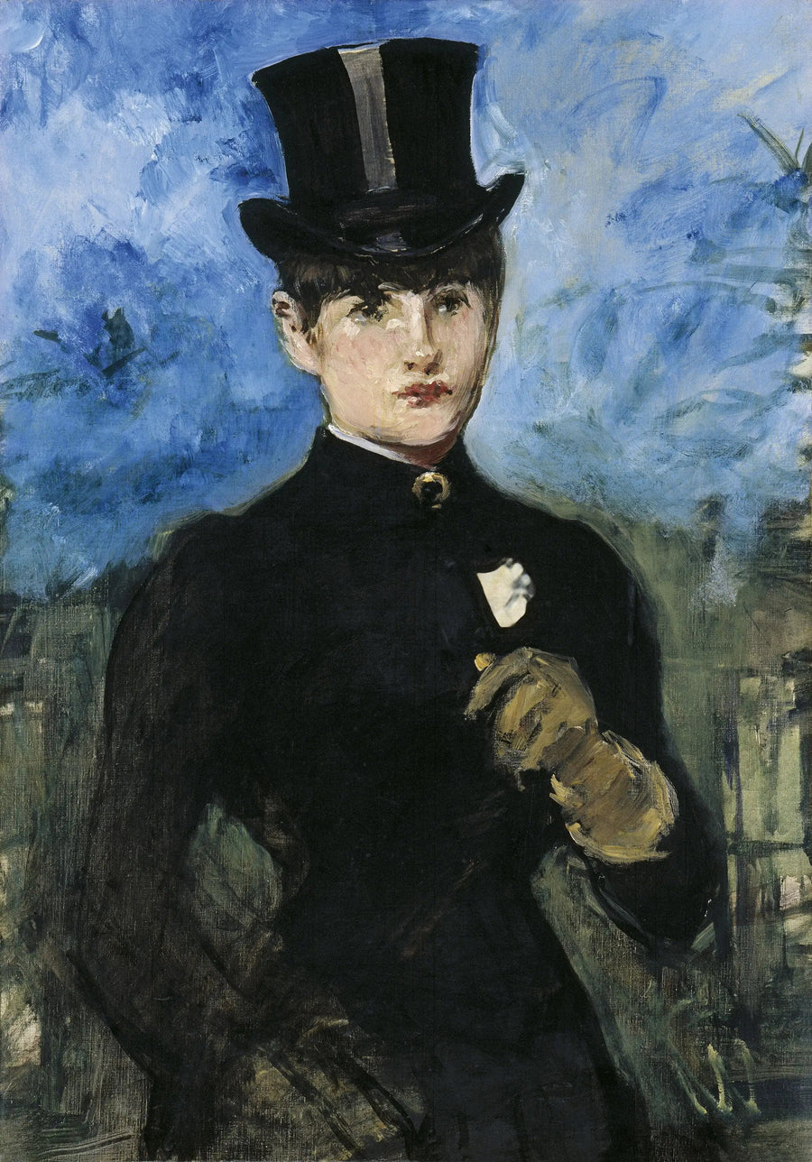 Ratsastaja, edestä - Édouard Manet