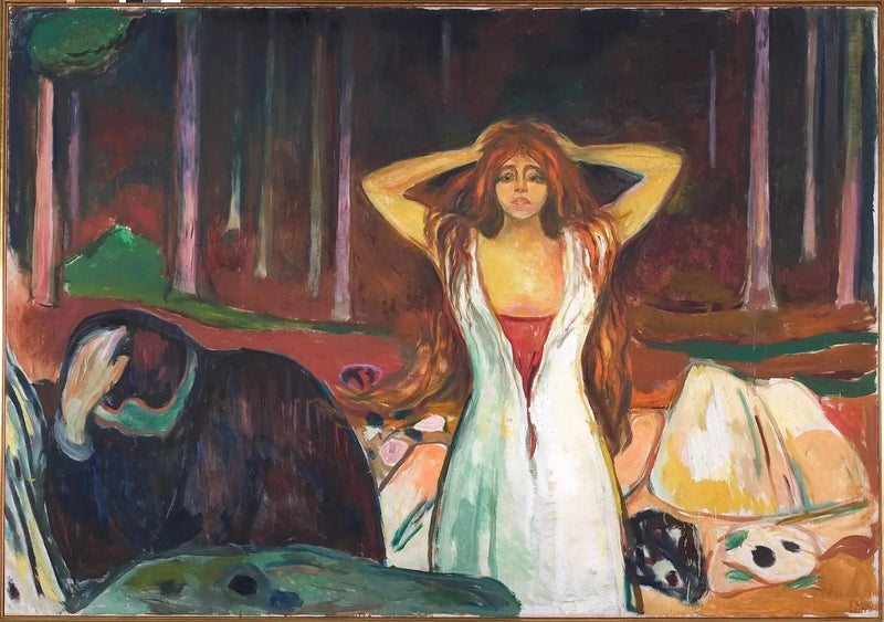 Tuohipuut - Edvard Munch
