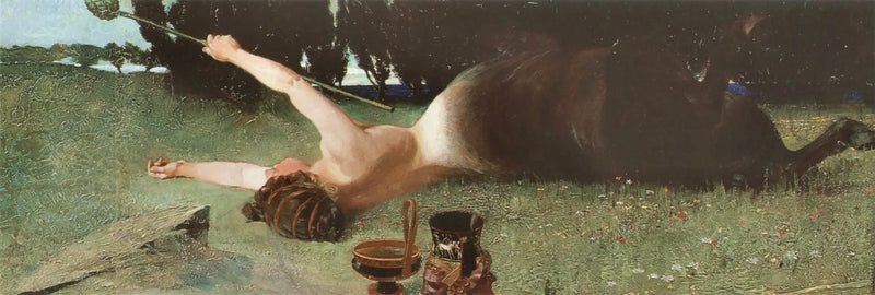Centaure Ivrogne - Franz von Stuck