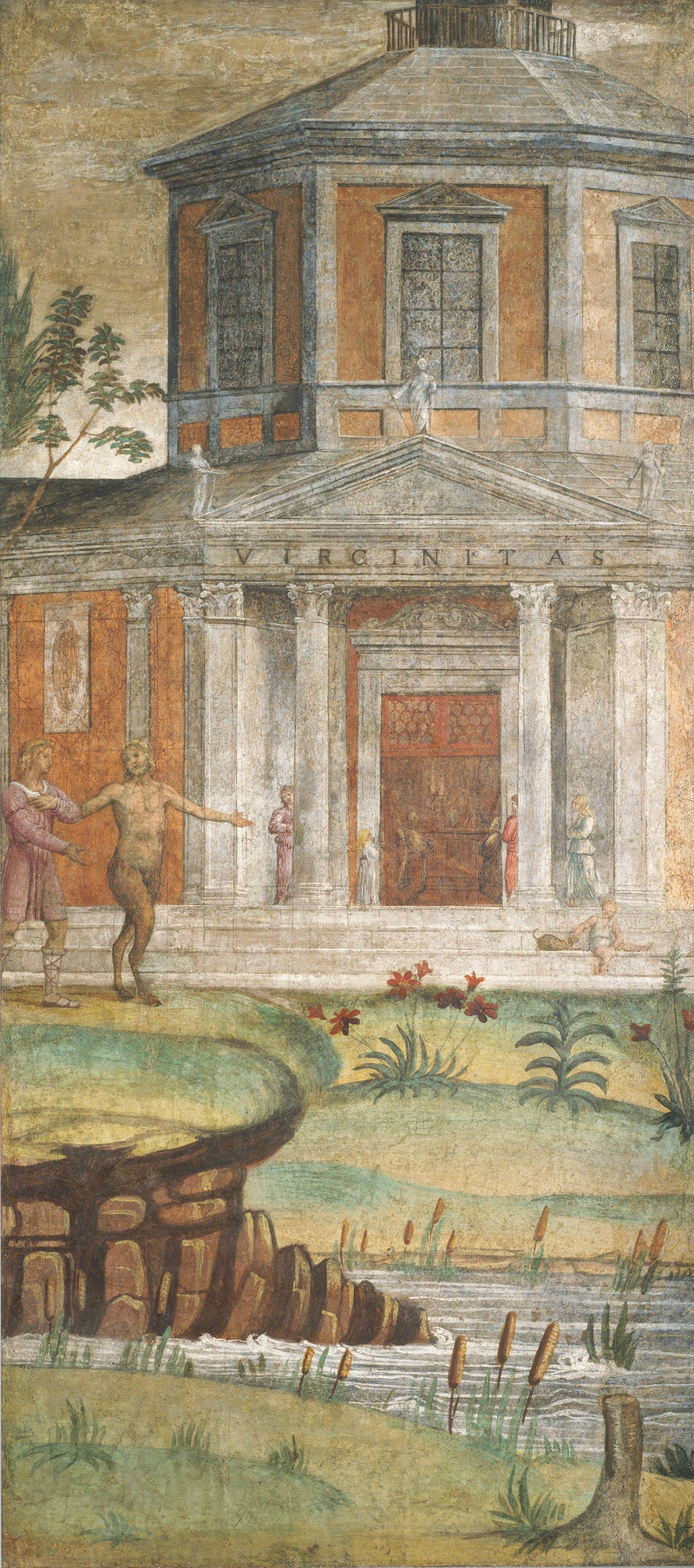 Céphale ja Pan Dianen temppelissä - Bernardino Luini