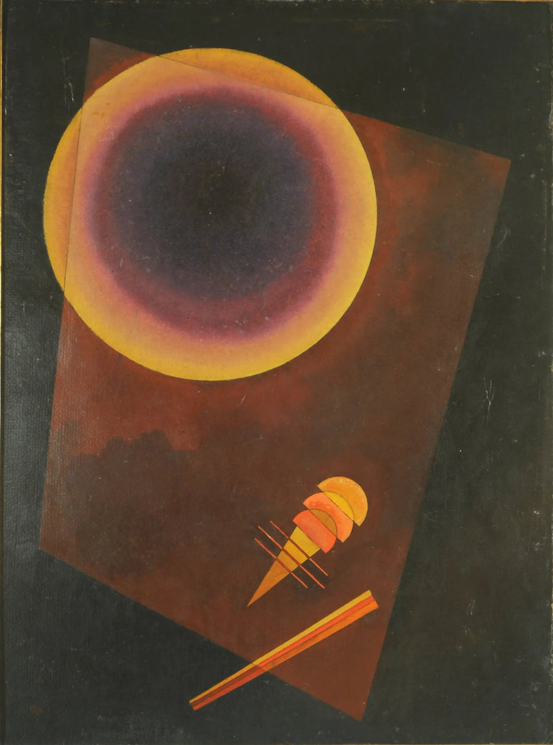Ympyrä (ruskealla) - Vassily Kandinsky