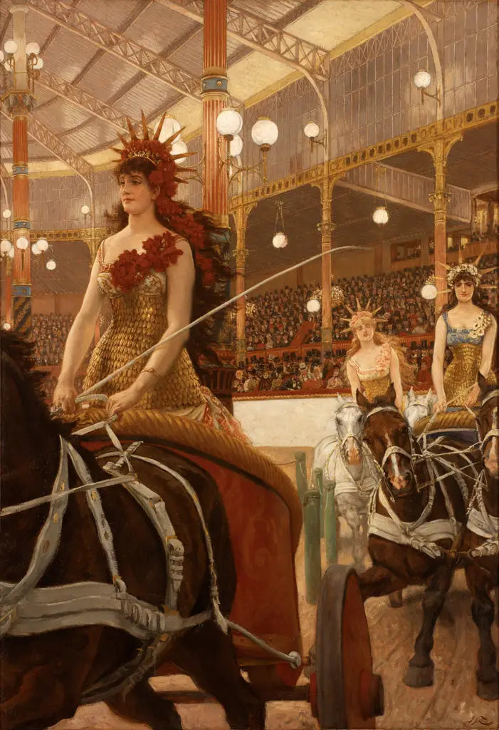 Naiset vaunuissa - James Tissot