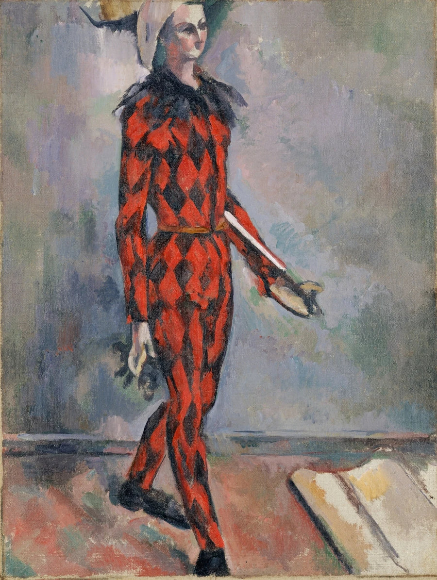 Harlekiini - Paul Cézanne