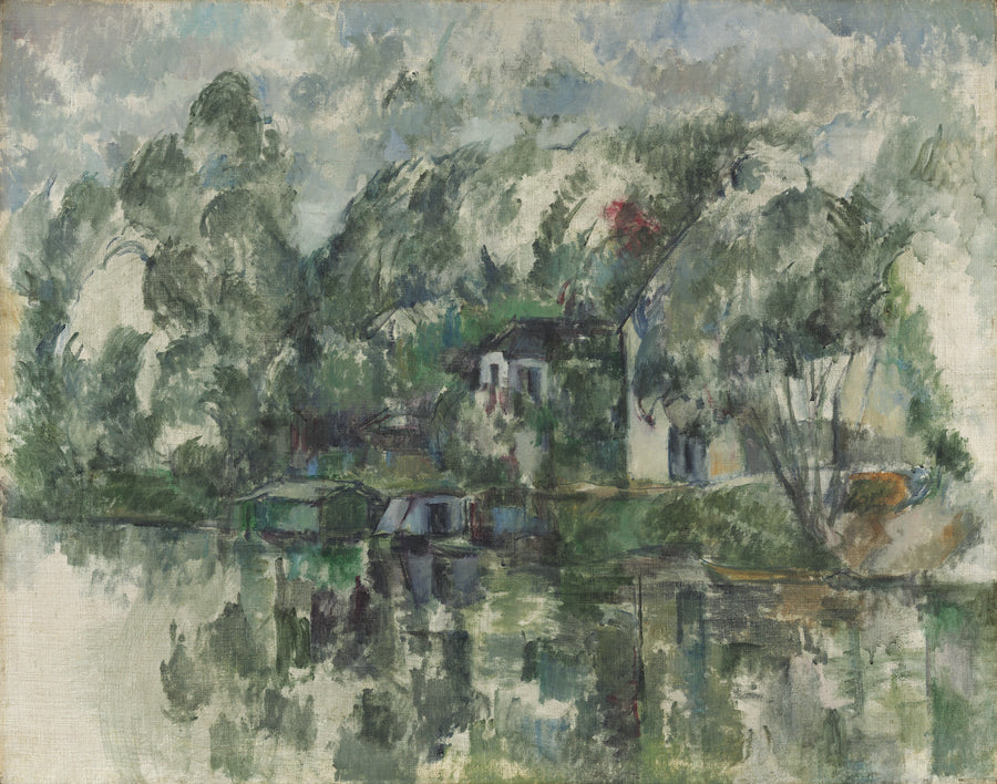 Veden äärellä - Paul Cézanne