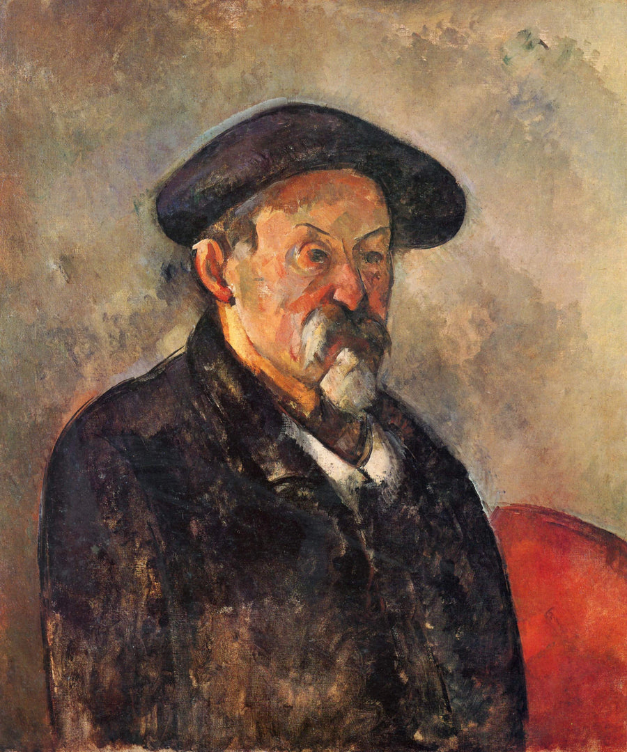 Muotokuva taiteilijasta baskerissa - Paul Cézanne