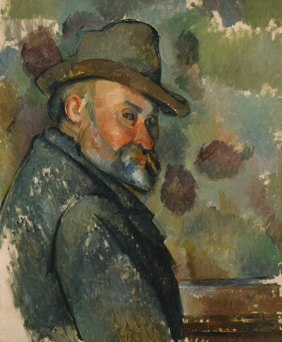 Omakuva hatulla - Paul Cézanne