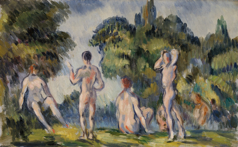 Uimareita - Paul Cézanne