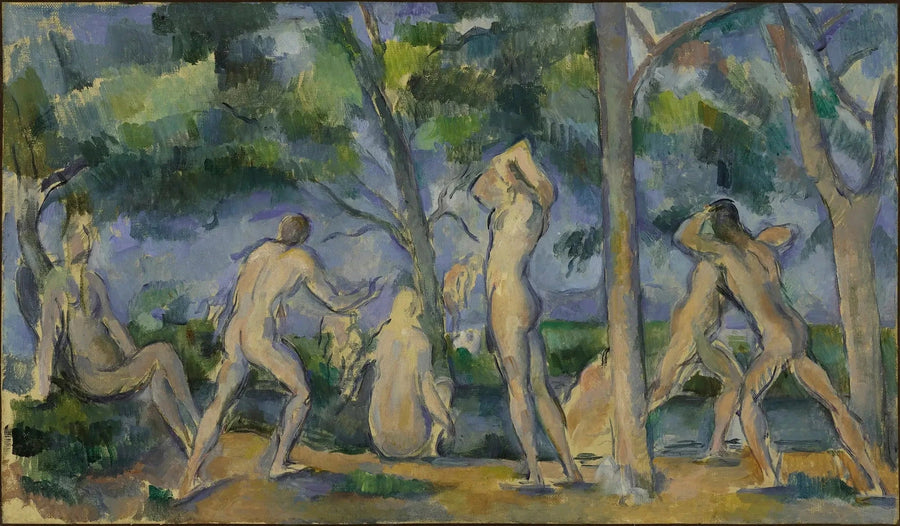 Uimarit - Paul Cézanne