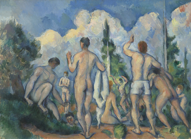 Uimareita - Paul Cézanne