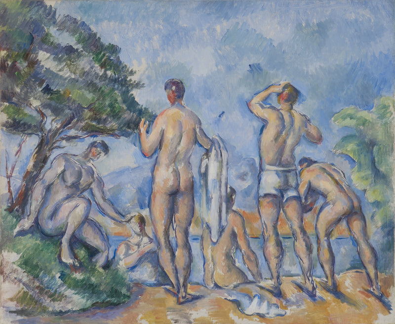 Uimarit - Paul Cézanne