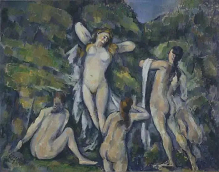 Uimareita - Paul Cézanne